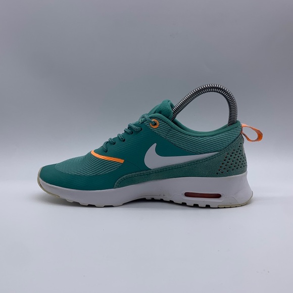 Nike Air Max Thea Teal Orange Running Shoes 599409-302 Women’s Sz 6 - Picture 7 of 10
